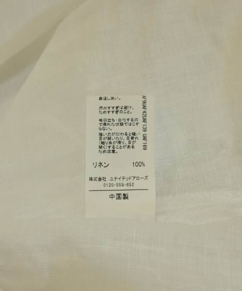 green label relaxing（グリーンレーベルリラクシング）ブラウス 白 サイズ:F レディース/2200707695082