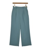 green label relaxing（グリーンレーベルリラクシング）スラックス 青 サイズ:38(M位) レディース/2200707646015