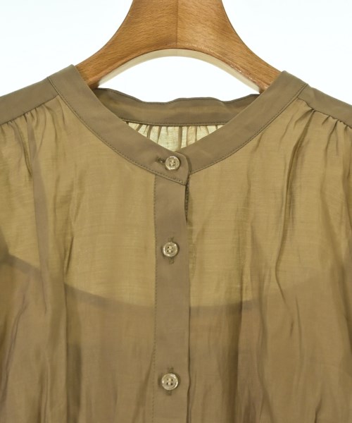 green label relaxing（グリーンレーベルリラクシング）シャツワンピース 茶 サイズ:-(M位) レディース/2200707280028