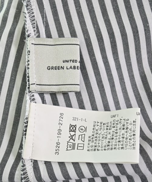 green label relaxing（グリーンレーベルリラクシング）シャツワンピース 白 サイズ:F レディース/2200707338040