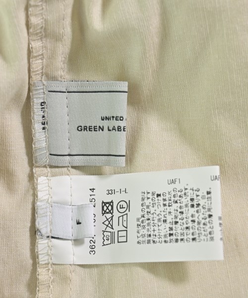 green label relaxing（グリーンレーベルリラクシング）ロング・マキシ丈スカート ベージュ サイズ:F レディース/2200707504025