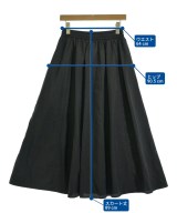 green label relaxing（グリーンレーベルリラクシング）ロング・マキシ丈スカート 黒 サイズ:-(M位) レディース/2200706286243