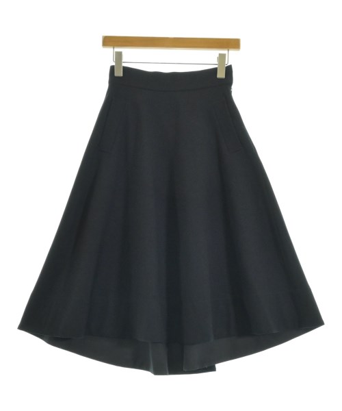 green label relaxing(グリーンレーベルリラクシング)ロング・マキシ丈スカート 黒 サイズ:36(S位)/2200656183067