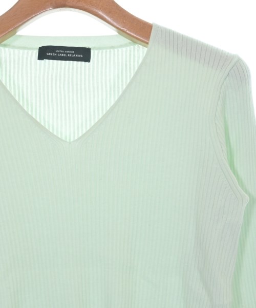 green label relaxing（グリーンレーベルリラクシング）ニット・セーター 緑 サイズ:-(M位) レディース/2200657224073