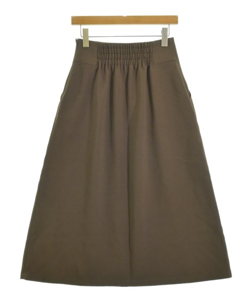 green label relaxing（グリーンレーベルリラクシング）ロング・マキシ丈スカート 茶 サイズ:38(M位) レディース/2200662804116