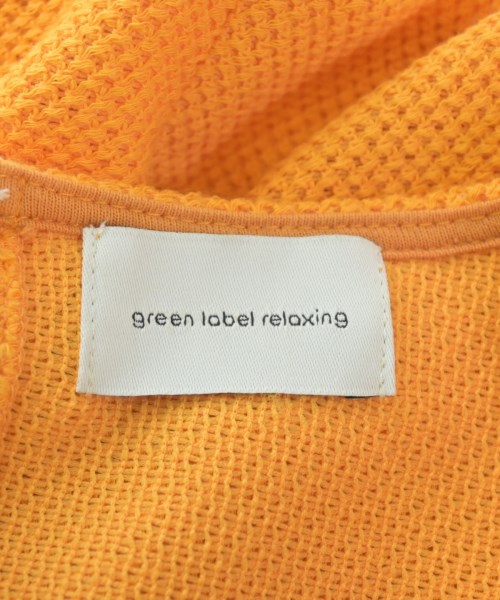 green label relaxing（グリーンレーベルリラクシング）ノースリーブ オレンジ サイズ:F レディース/2200661008089