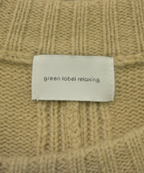green label relaxing（グリーンレーベルリラクシング）ニット・セーター ベージュ サイズ:36(S位) レディース/2200659966025