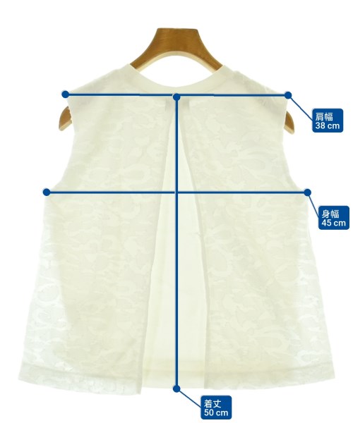 green label relaxing（グリーンレーベルリラクシング）ノースリーブ 白 サイズ:-(M位) レディース/2200660601199