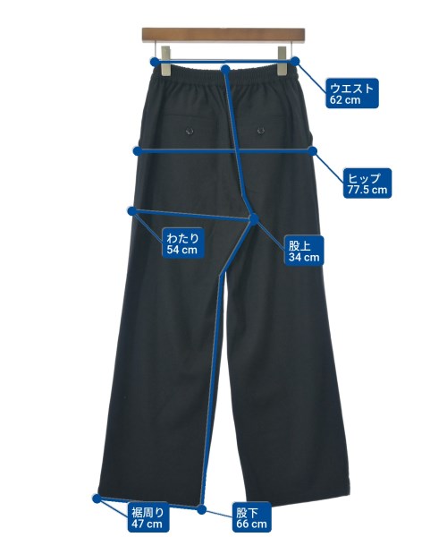 green label relaxing（グリーンレーベルリラクシング）スラックス 黒 サイズ:36(S位) レディース/2200660145013