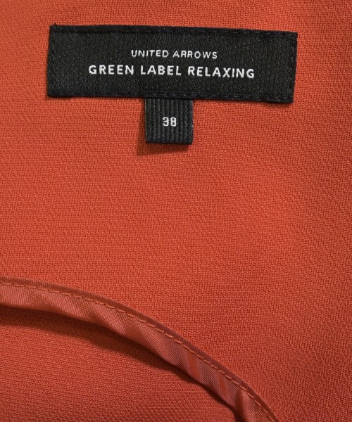 green label relaxing（グリーンレーベルリラクシング）ワンピース 赤 サイズ:38(M位) レディース/2200660826035