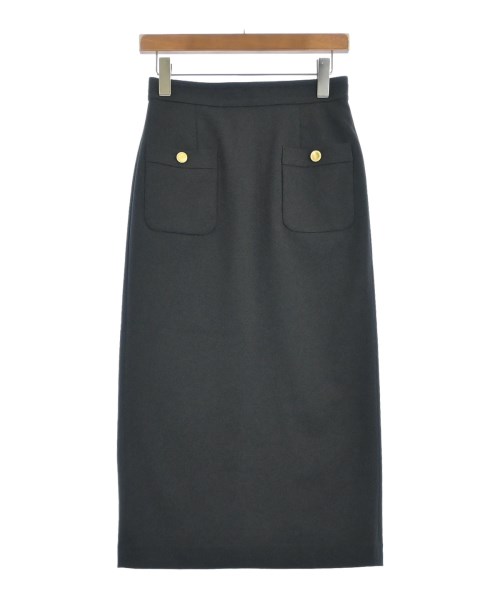 green label relaxing(グリーンレーベルリラクシング)ロング・マキシ丈スカート 黒 サイズ:38(M位)/2200656918027