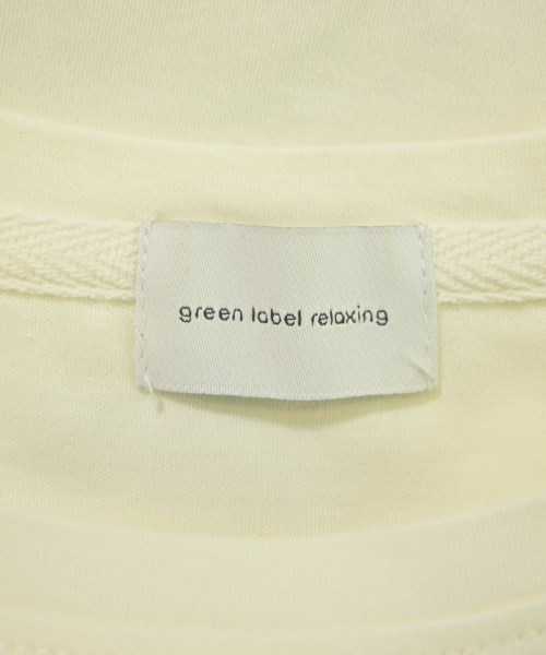 green label relaxing（グリーンレーベルリラクシング）Tシャツ・カットソー 白 サイズ:F レディース/2200660936024