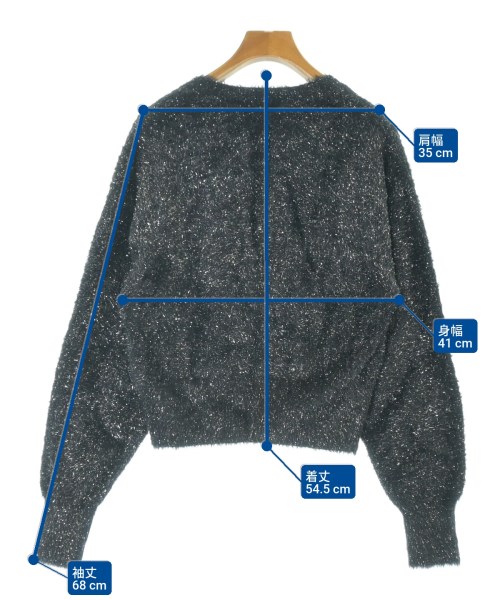 green label relaxing（グリーンレーベルリラクシング）カーディガン 黒 サイズ:-(M位) レディース/2200658851131