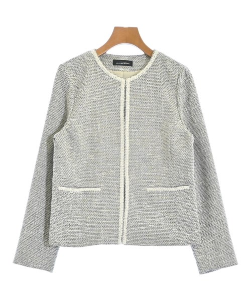 green label relaxing(グリーンレーベルリラクシング)ノーカラージャケット 白 サイズ:38(M位)/2200659915030