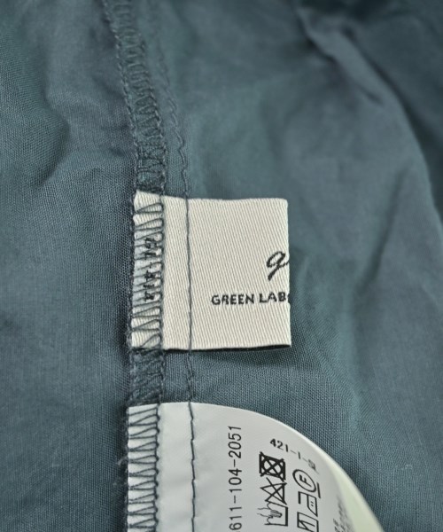green label relaxing（グリーンレーベルリラクシング）ブラウス 青 サイズ:F レディース/2200659414090