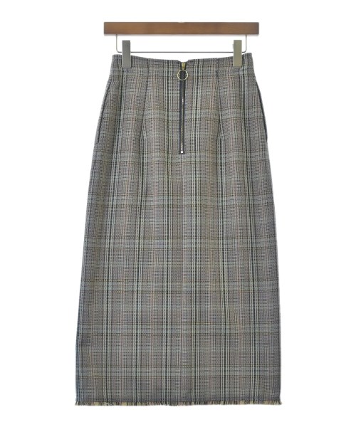 green label relaxing（グリーンレーベルリラクシング）ロング・マキシ丈スカート 紫 サイズ:36(S位) レディース/2200663910014