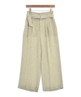 green label relaxing（グリーンレーベルリラクシング）スラックス ベージュ サイズ:36(S位) レディース/2200659423153