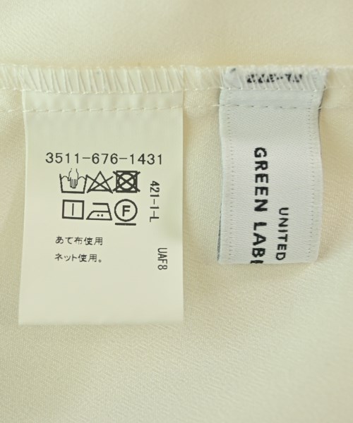 green label relaxing（グリーンレーベルリラクシング）カジュアルシャツ 白 サイズ:F レディース/2200662117056