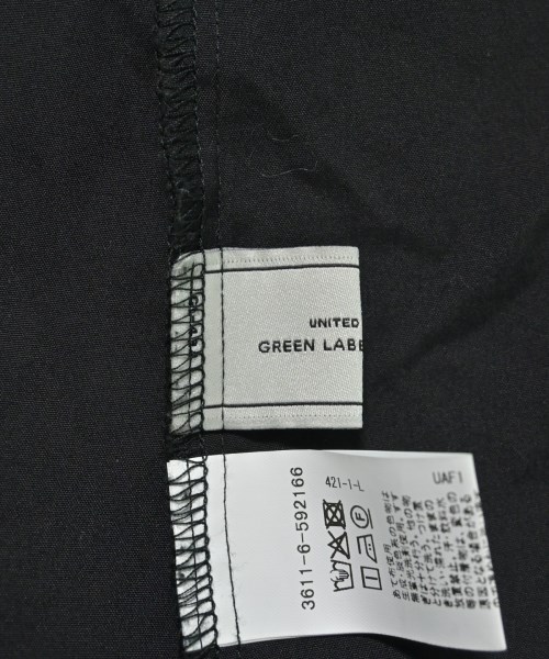 green label relaxing（グリーンレーベルリラクシング）カジュアルシャツ 黒 サイズ:F レディース/2200655681076