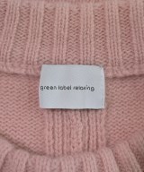 green label relaxing（グリーンレーベルリラクシング）ニット・セーター ピンク サイズ:38(M位) レディース/2200662116011