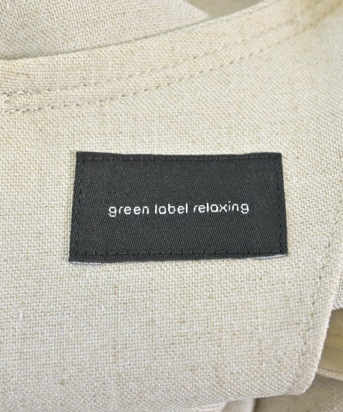 green label relaxing（グリーンレーベルリラクシング）ワンピース ベージュ サイズ:38(M位) レディース/2200662502081