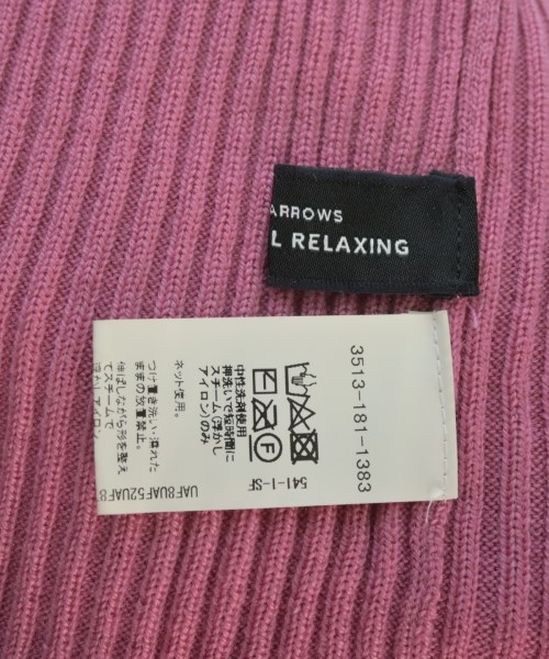 green label relaxing（グリーンレーベルリラクシング）ニット・セーター ピンク サイズ:F レディース/2200662726050