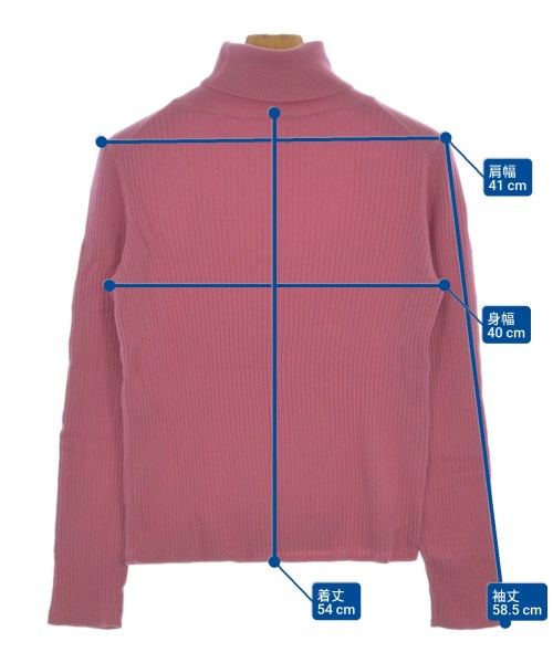 green label relaxing（グリーンレーベルリラクシング）ニット・セーター ピンク サイズ:F レディース/2200662726050