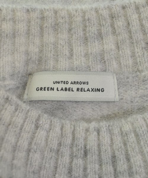 green label relaxing（グリーンレーベルリラクシング）ニット・セーター グレー サイズ:F レディース/2200665277016