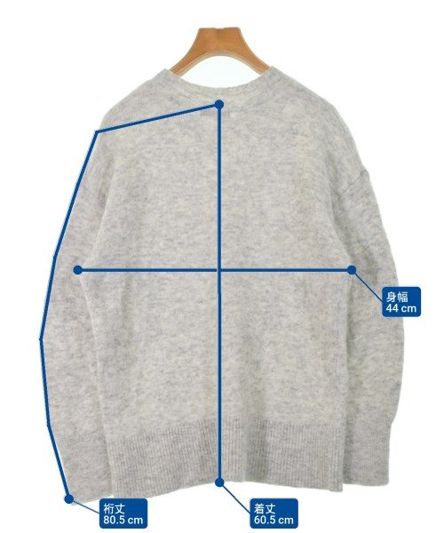 green label relaxing（グリーンレーベルリラクシング）ニット・セーター グレー サイズ:F レディース/2200665277016