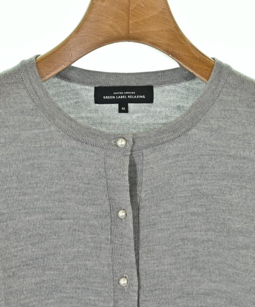 green label relaxing（グリーンレーベルリラクシング）カーディガン グレー サイズ:40(M位) レディース/2200659658111