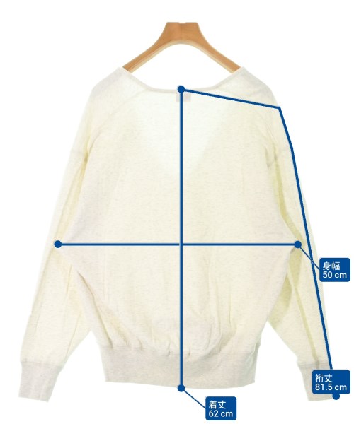 green label relaxing（グリーンレーベルリラクシング）Tシャツ・カットソー グレー サイズ:F レディース/2200662592143