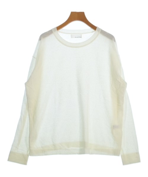 green label relaxing(グリーンレーベルリラクシング)ニット・セーター 白 サイズ:F/2200665413070