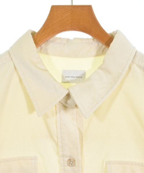 green label relaxing（グリーンレーベルリラクシング）カジュアルシャツ 白 サイズ:F レディース/2200661830017