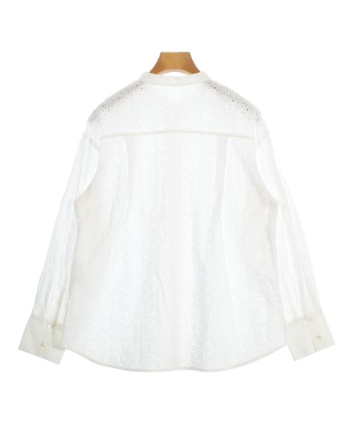 green label relaxing（グリーンレーベルリラクシング）カジュアルシャツ 白 サイズ:F レディース/2200661830024