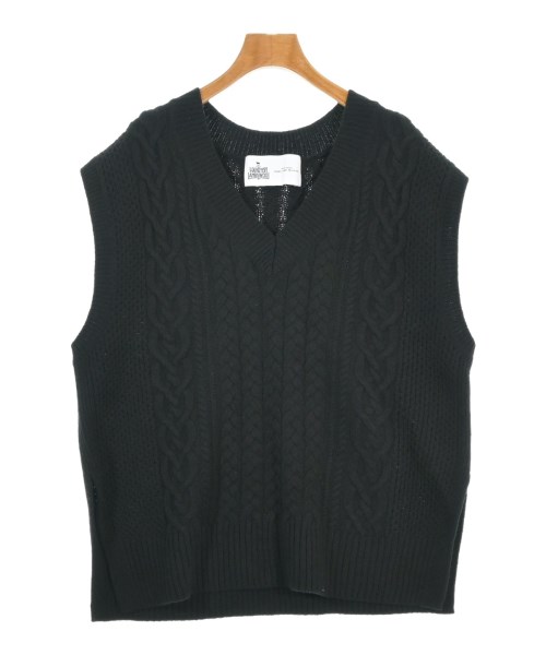 green label relaxing(グリーンレーベルリラクシング)ベスト 黒 サイズ:F/2200664573089