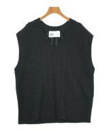 green label relaxing（グリーンレーベルリラクシング）ベスト 黒 サイズ:F レディース/2200664573089