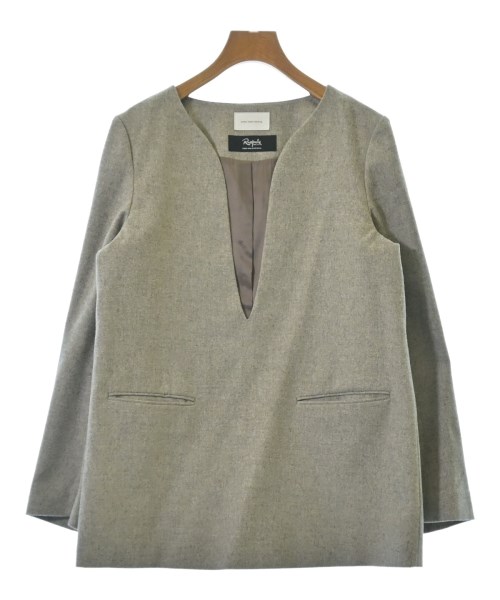 green label relaxing(グリーンレーベルリラクシング)ブラウス グレー サイズ:F/2200664573119