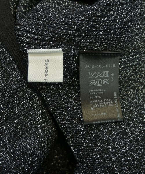 green label relaxing（グリーンレーベルリラクシング）キャミソール 黒 サイズ:F レディース/2200664573126