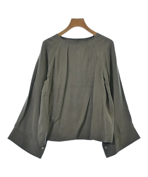 green label relaxing(グリーンレーベルリラクシング)ブラウス グレー サイズ:F/2200664573133