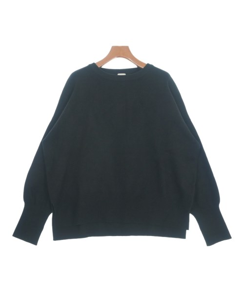 green label relaxing(グリーンレーベルリラクシング)ニット・セーター 黒 サイズ:F/2200661559086