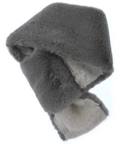 green label relaxing（グリーンレーベルリラクシング）マフラー グレー サイズ:- レディース/2200663187065