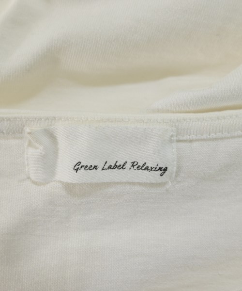 green label relaxing（グリーンレーベルリラクシング）Tシャツ・カットソー 白 サイズ:F レディース/2200663446032