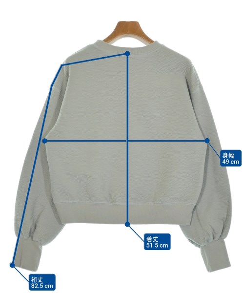 green label relaxing（グリーンレーベルリラクシング）Tシャツ・カットソー グレー サイズ:F レディース/2200663665020