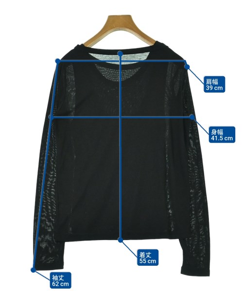 green label relaxing（グリーンレーベルリラクシング）Tシャツ・カットソー 黒 サイズ:-(M位) レディース/2200663665112