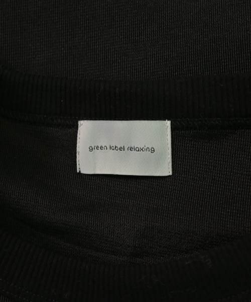 green label relaxing（グリーンレーベルリラクシング）Tシャツ・カットソー 黒 サイズ:F レディース/2200666069054