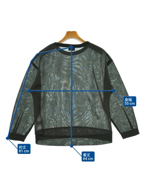 green label relaxing（グリーンレーベルリラクシング）Tシャツ・カットソー 黒 サイズ:F レディース/2200666069054