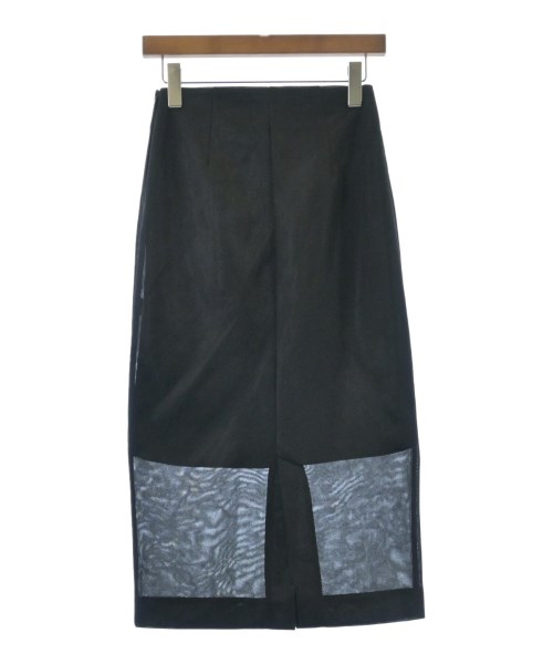 green label relaxing（グリーンレーベルリラクシング）ロング・マキシ丈スカート 黒 サイズ:36(S位) レディース/2200666069061