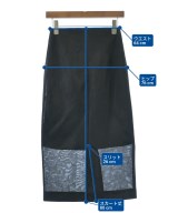 green label relaxing（グリーンレーベルリラクシング）ロング・マキシ丈スカート 黒 サイズ:36(S位) レディース/2200666069061