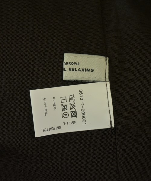 green label relaxing（グリーンレーベルリラクシング）Tシャツ・カットソー 茶 サイズ:-(XS位) レディース/2200666434050