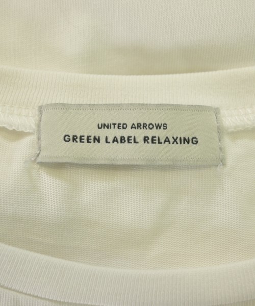green label relaxing（グリーンレーベルリラクシング）Tシャツ・カットソー 白 サイズ:F レディース/2200661551196